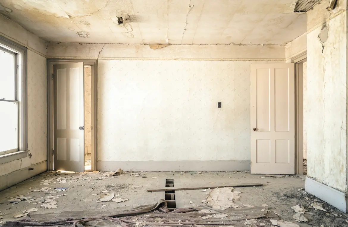 Waste disposal crew managing a cleanout project in Steiner Ranch
